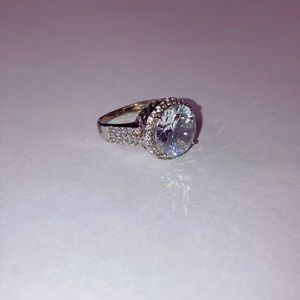 925 Sterling Silver CZ Ring